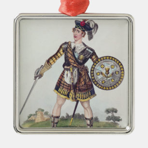 Portret van Thomas James Serle Metalen Ornament
