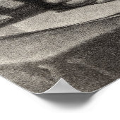 Portret van Thomas Jefferson Poster (Hoek)