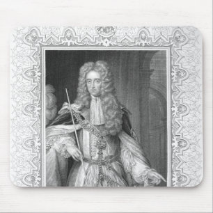 Portret van Thomas Osborne, graving Muismat