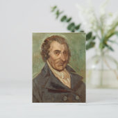 Portret van Thomas Paine Briefkaart (Staand voorkant)