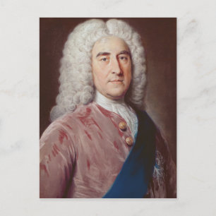 Portret van Thomas Pelham Holles Briefkaart