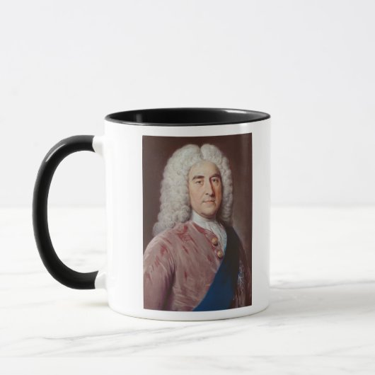 Portret van Thomas Pelham Holles Mok (Links)