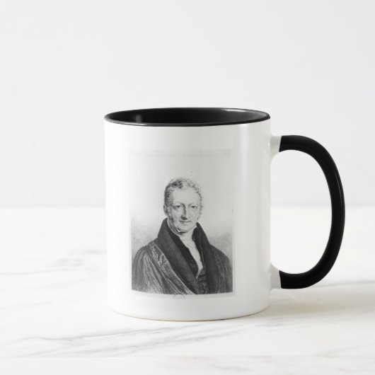 Portret van Thomas Robert Malthus Mok (Rechts)