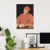 Portret van Tommaso "Fedra" Inghirami door Raphael Poster (Thuiskantoor)