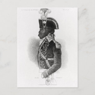 Portret van Toussaint L'Ouverture Briefkaart
