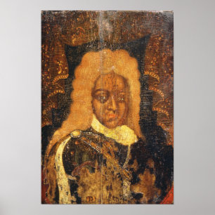 Portret van Tsar Alexei I Poster