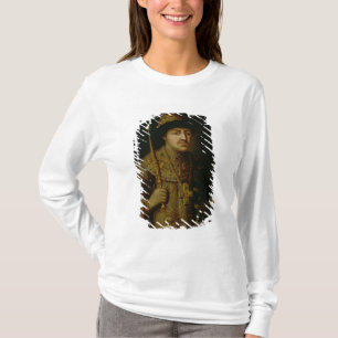 Portret van Tsar Fyodor III Alexeevich T-shirt