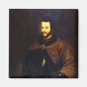 Portret van Tsar Ivan de V Alexeyevich Magneet