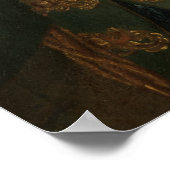 Portret van Tsar Peter III Poster (Hoek)