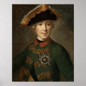 Portret van Tsar Peter III Poster (Voorkant)