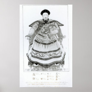 Portret van Tsien-Loeng Poster