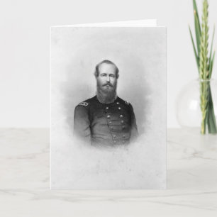 Portret van Ulysses S. Grant wenskaart Kaart