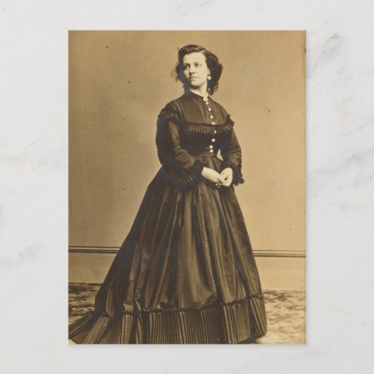 Portret van Union Spy Pauline Cushman Briefkaart (Voorkant)