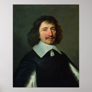 Portret van Vincent Voiture c.1643-44 Poster