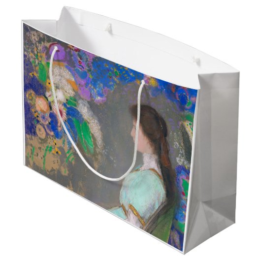 Portret van Violette Heymann, Redon Groot Cadeauzakje (Achterkant Gekanteld)