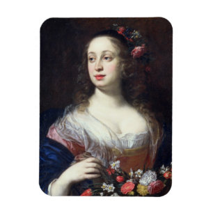 Portret van Vittoria della Rovere, gekleed als Flo Magneet