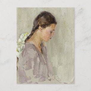 Portret van Vivian   William Herbert Dunton Briefkaart