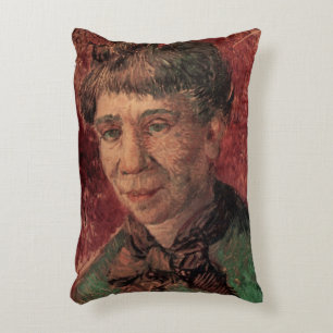 Portret van vrouw Madame Tanguy, Vincent van Gogh Accent Kussen