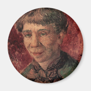 Portret van vrouw Madame Tanguy, Vincent van Gogh Magneet