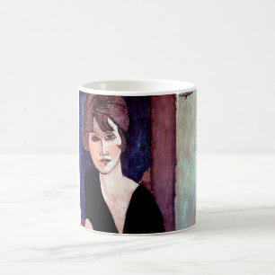 Portret van Vrouw, Modigliani Koffiemok