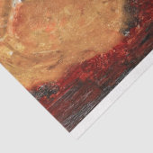 Portret van Vrouw, Modigliani Tissuepapier (Detail)