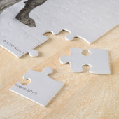 Portret van Weimaraner-hond Legpuzzel (Zijkant)