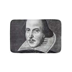 Portret van William Shakespeare Badmat