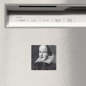 Portret van William Shakespeare Magneet (Insitu (Vaatwasser))
