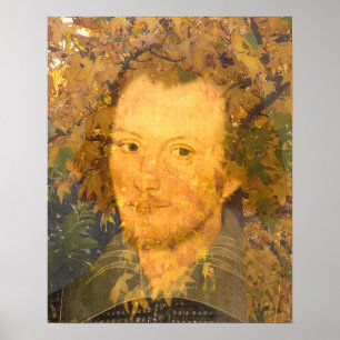 portret van William Shakespeare Poster