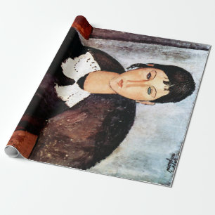 Portret van witte kraag, Modigliani Cadeaupapier