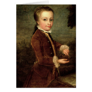 Portret van Wolfgang Amadeus Mozart