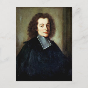 Portret vermoedelijk Voltaire als jong man Briefkaart