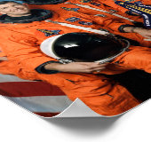 Portret voor Space Shuttle Columbia Crew (STS-107) Poster (Hoek)