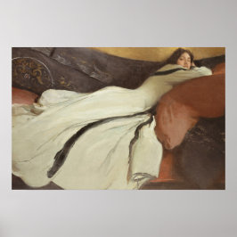  portret vrouw schilderij klassieke kunst poster