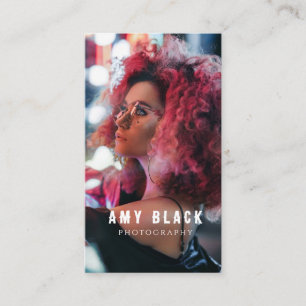 Portret Woman Girl Fotografie Visitekaartje