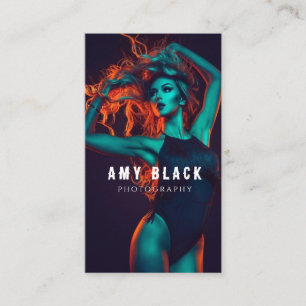 Portret Woman Girl Fotografie Visitekaartje