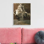 Portretbuis van Louis XIV (1638-1715), 1665, (mar Canvas Afdruk (Insitu (Woonkamer))