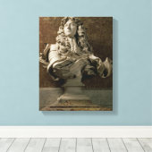 Portretbuis van Louis XIV (1638-1715), 1665, (mar Canvas Afdruk (Insitu (Houten vloer))