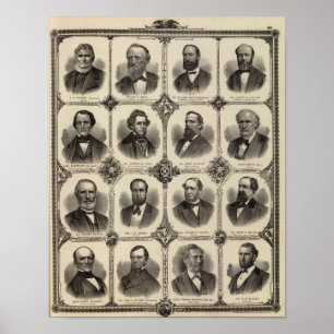 Portreten van EG Potter, Delano T Smith Poster