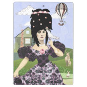 portretkunst klembord (Achterkant)