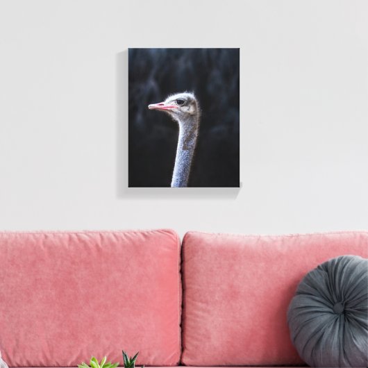 Portretostrip Canvas Afdruk (Insitu (Woonkamer))