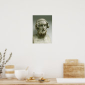 Portretstok van Homer Poster (Keuken)