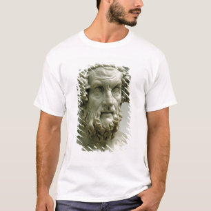 Portretstok van Homer T-shirt