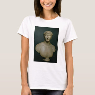 Portretstok van keperor Trajan (53-117 AD) 1st-2n T-shirt