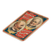 Portretten van P.T. Barnum en J.A. Bailey Magneet (Linkerzijde)