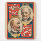 Portretten van P.T. Barnum en J.A. Bailey Muismat (Voorkant)