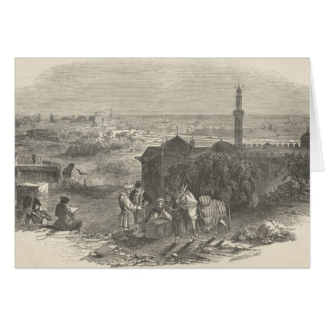 Ports étrangers de maïs, l'Alexandrie (Devant horizontal)