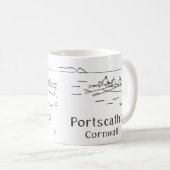 Portscatho Gig Rowers Mug (Devant droit)