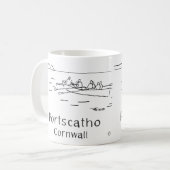 Portscatho Gig Rowers Mug (Devant gauche)
