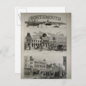 Portsmouth Briefkaart (Voorkant / Achterkant)